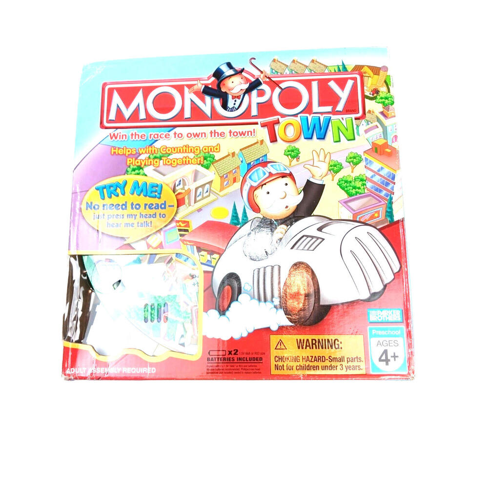Hasbro Monopoly Town Round‎ Circle Board Game 2007 Complete